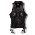 Trucker Leather Vest