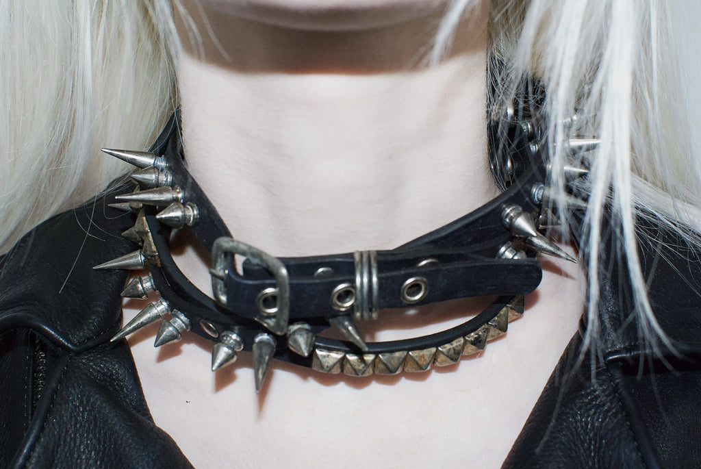 Leather Choker 28