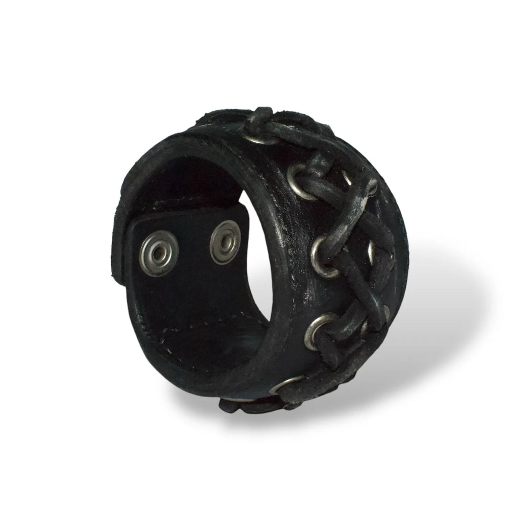 Leather Wrist Band 33