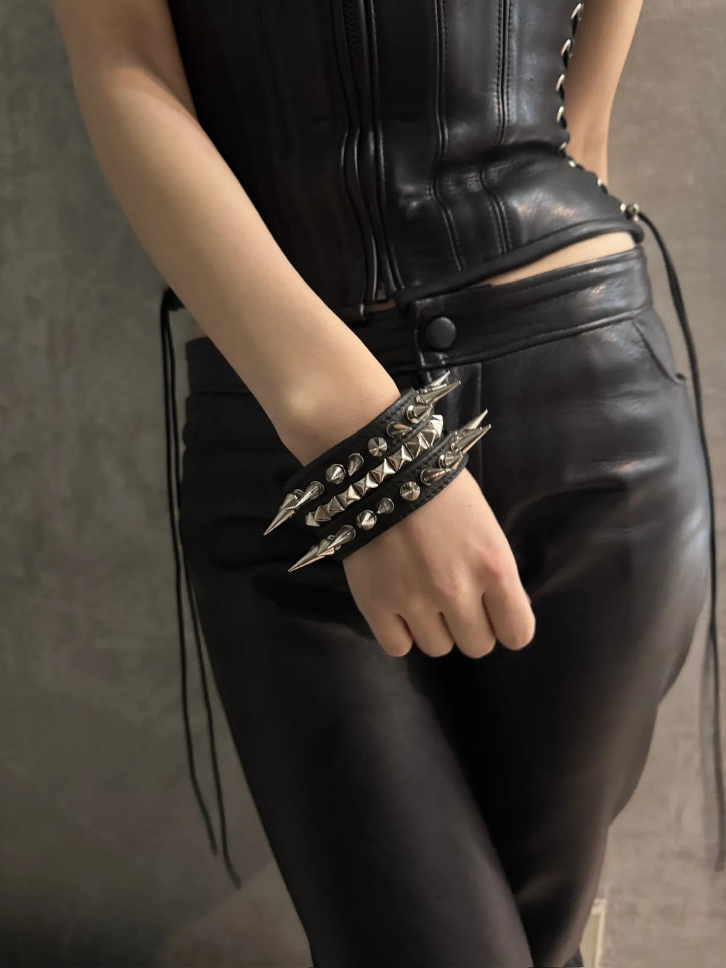 Leather Wrist Band 27